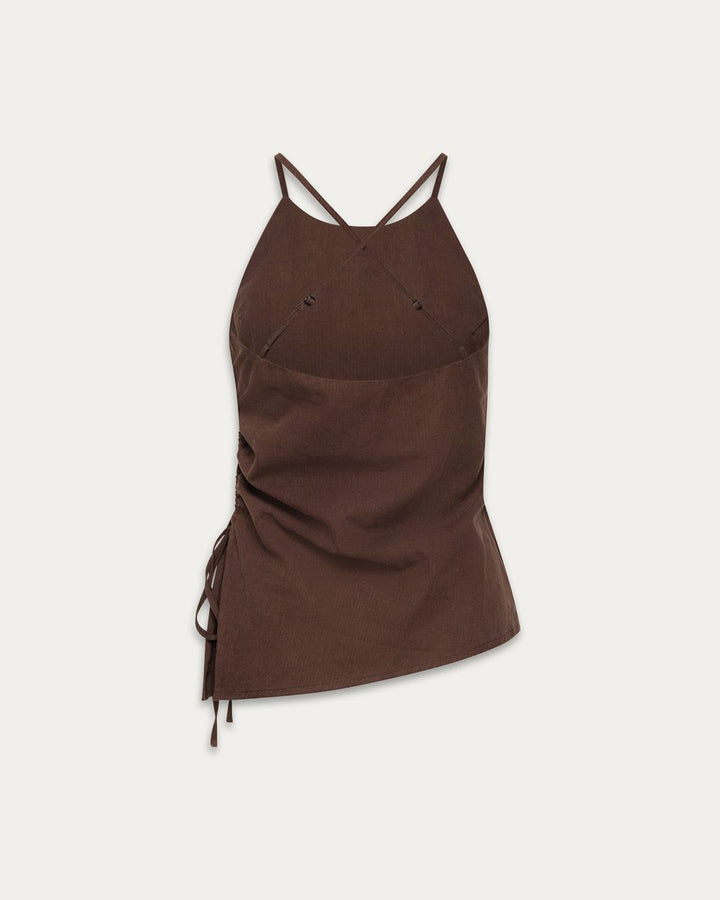 Terri Linen Halter