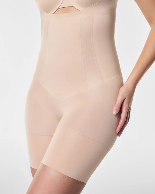 Open-Bust Mid-Thigh Bodysuit