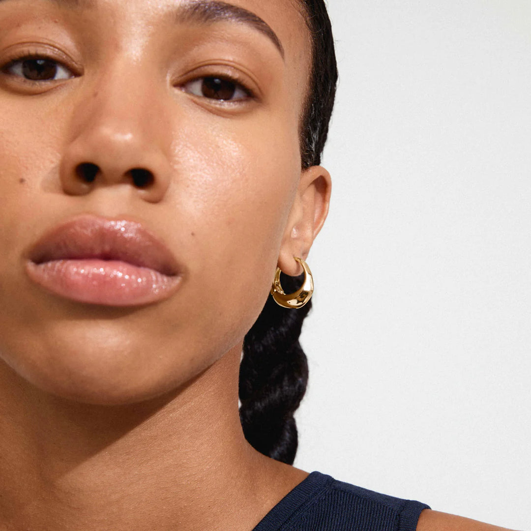 Dune Recycled Chunky Hoop Earrings