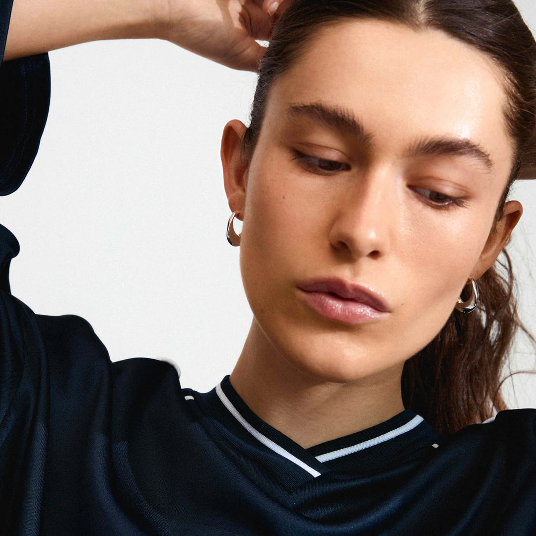 Dune Recycled Chunky Hoop Earrings