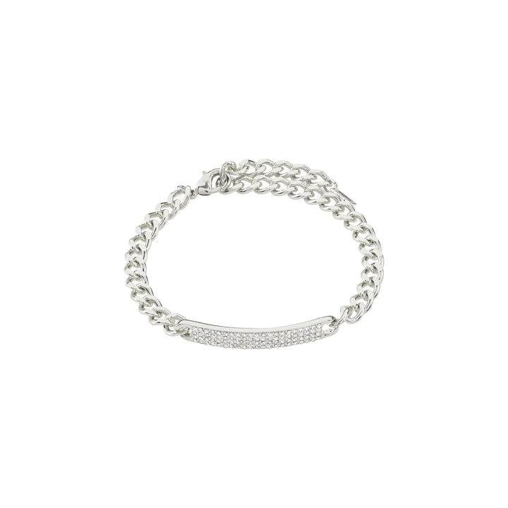 Heat Recycled Crystal Chain Bracelet