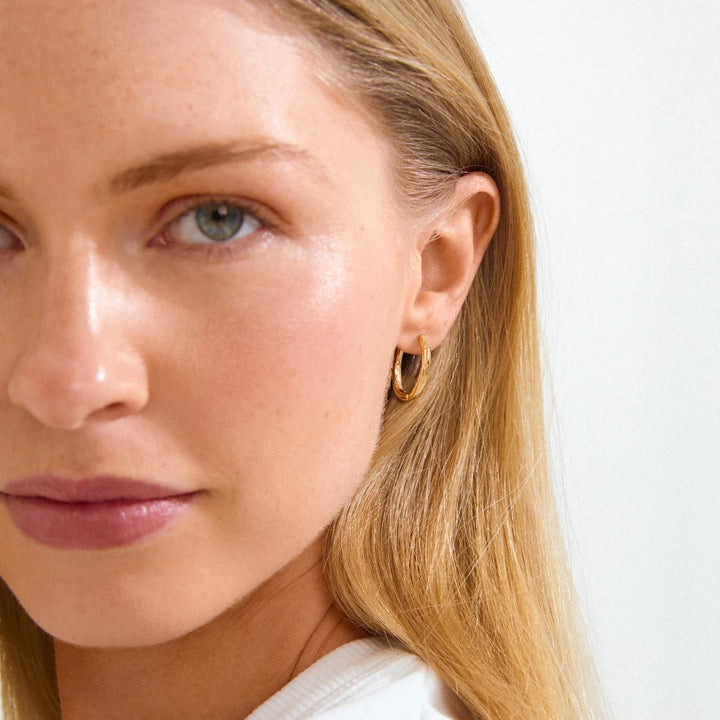 Now Recycled Hoop Earrings