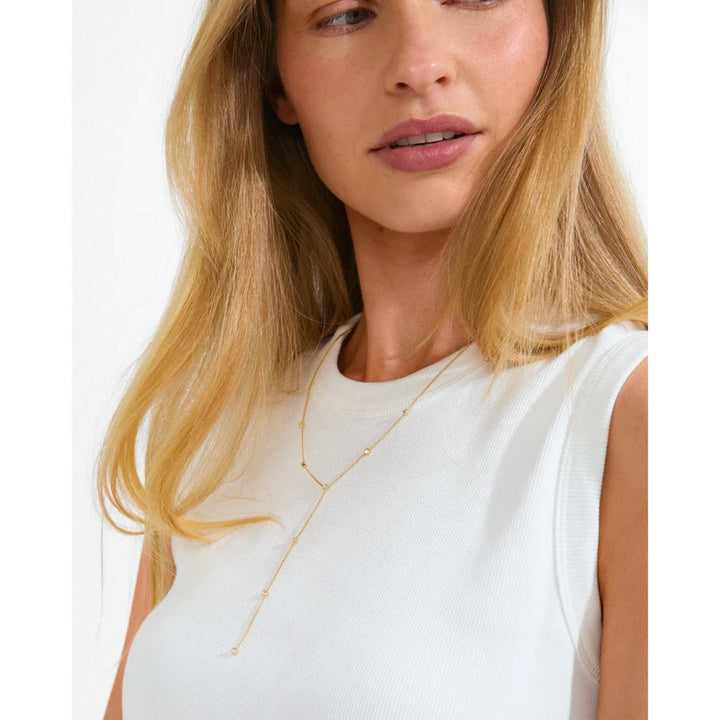 Root "Y" Necklace