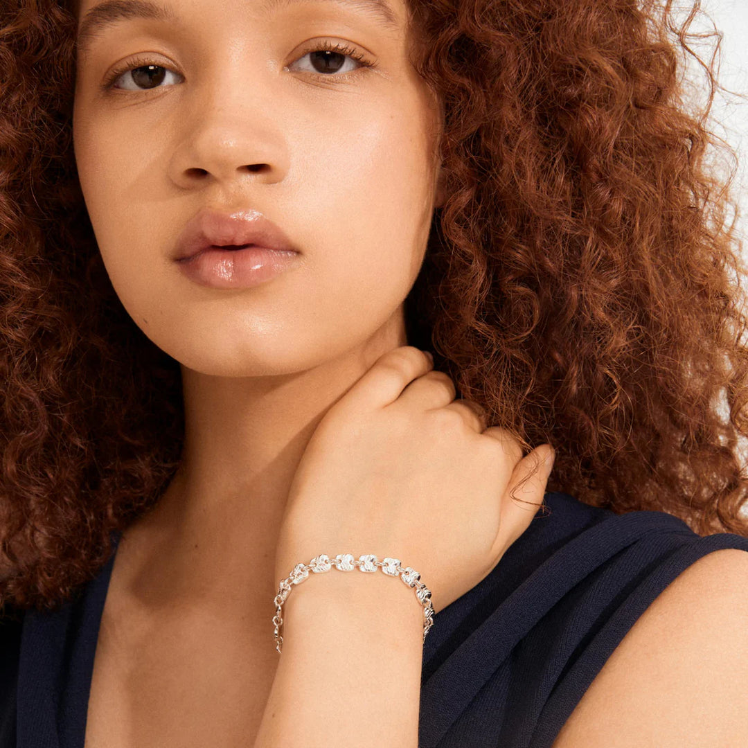 Sense Recycled Square Coin Bracelet
