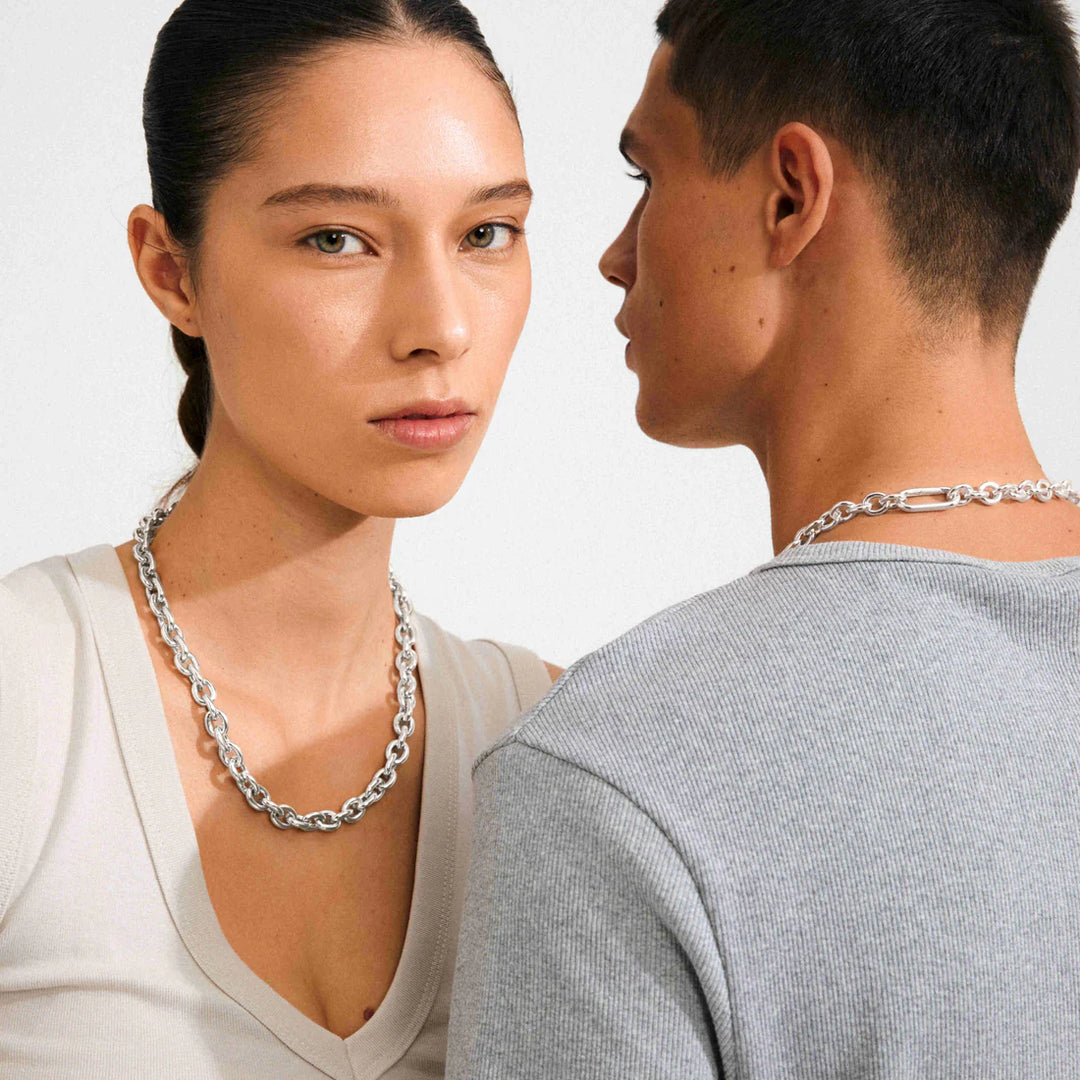 Phase Recycled Cable Chain Necklace