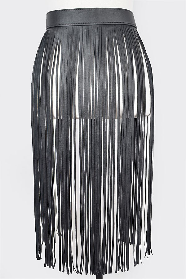 Double Buckle Curtain Fringe Belt