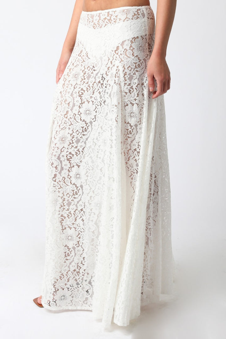 Dahlia Lace Maxi Skirt
