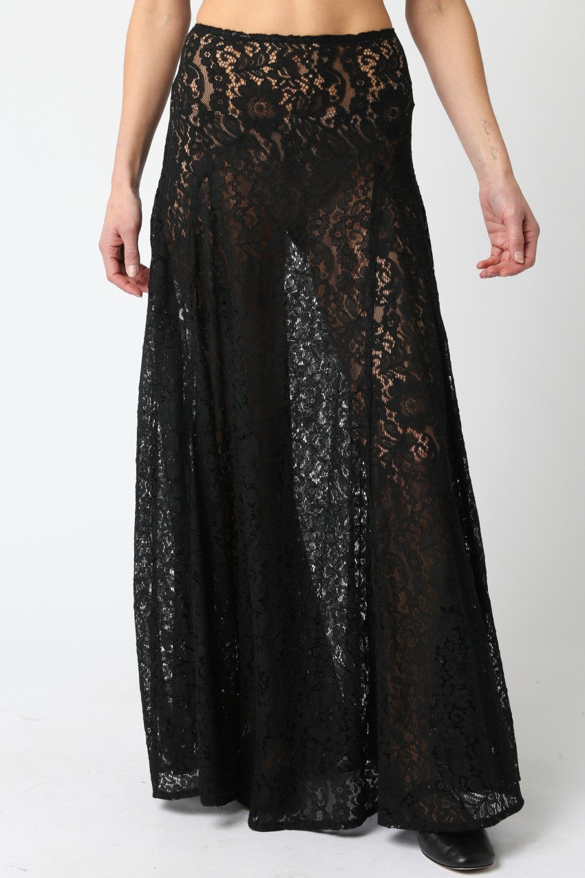 Dahlia Lace Maxi Skirt