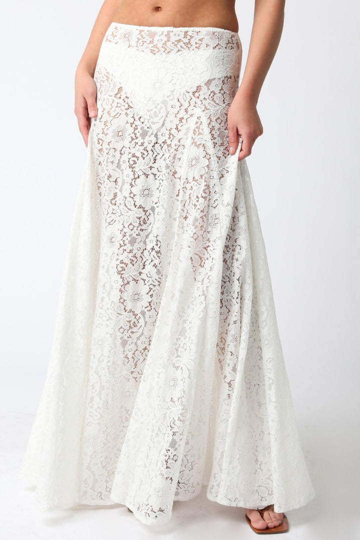 Dahlia Lace Maxi Skirt