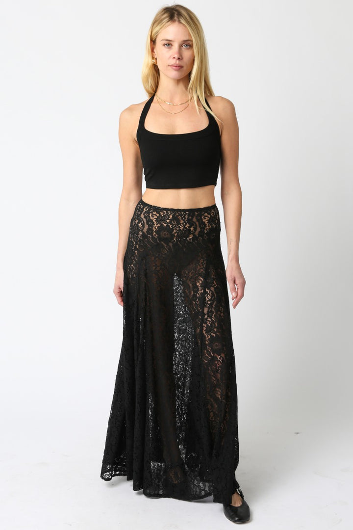 Dahlia Lace Maxi Skirt