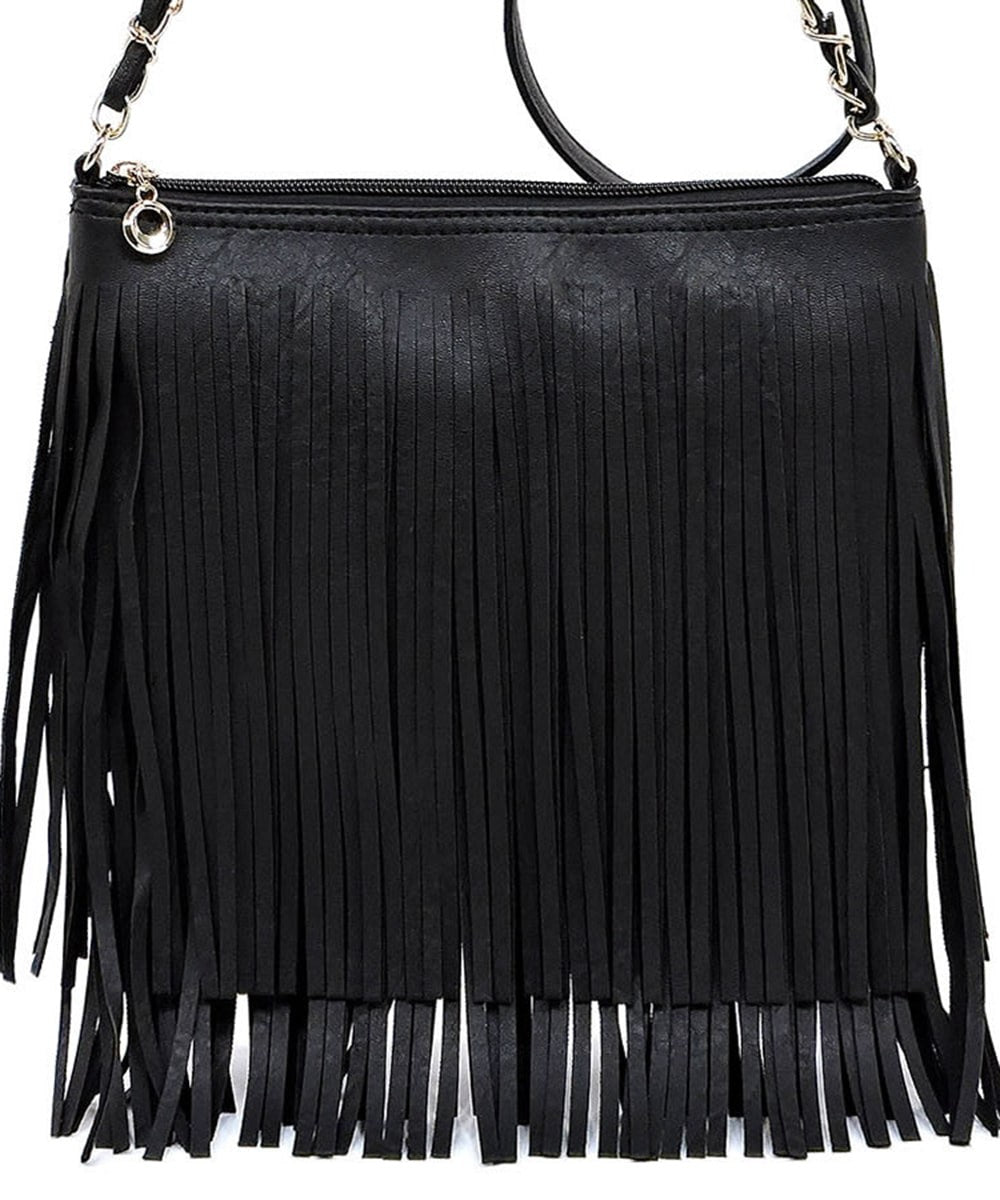 Fringe Crossbody Bag