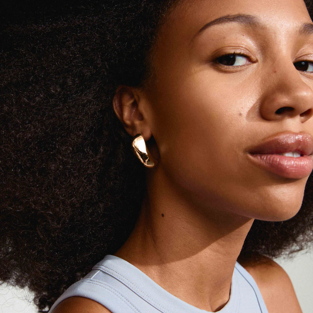 Dune Recycled Large Chunky Earrings