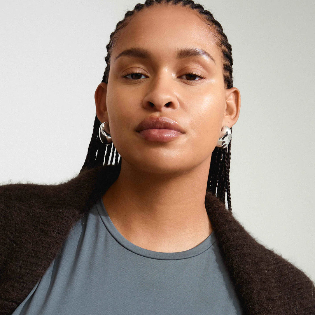 Dune Recycled Large Chunky Earrings