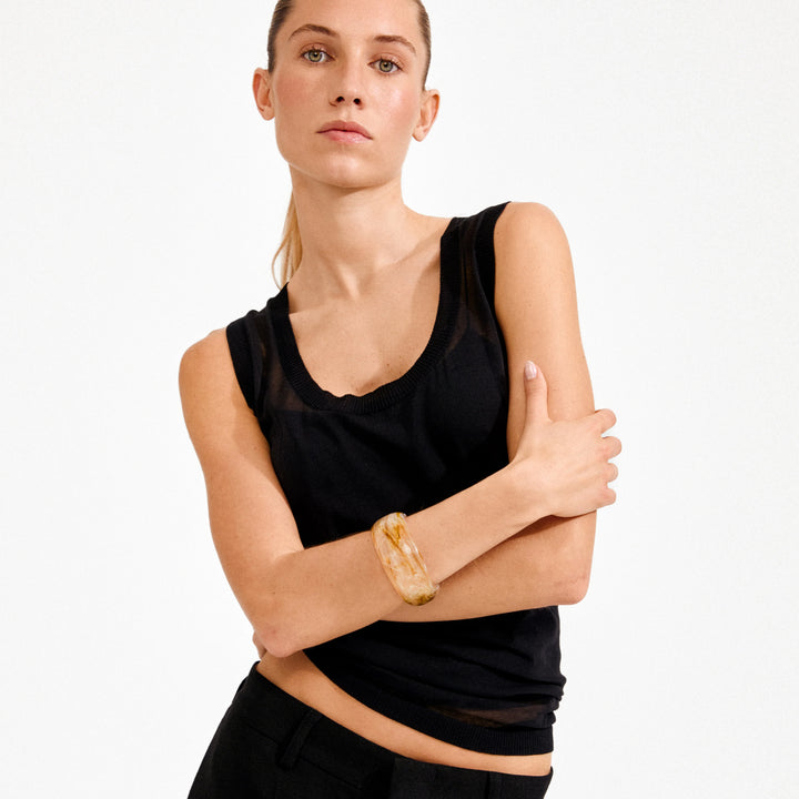 Aase Maxi Acrylic Bangle