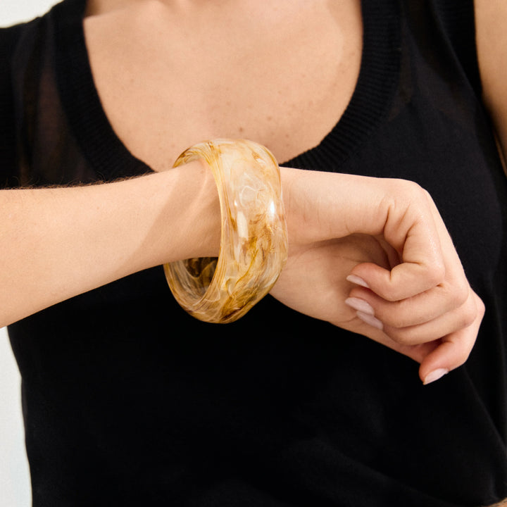 Aase Maxi Acrylic Bangle