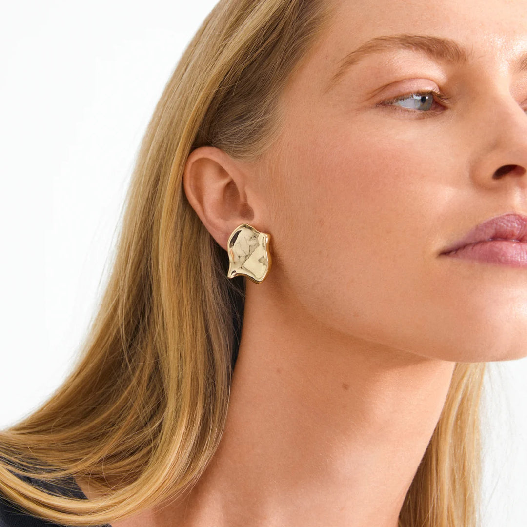 Elys Recycled Chunky Earrings