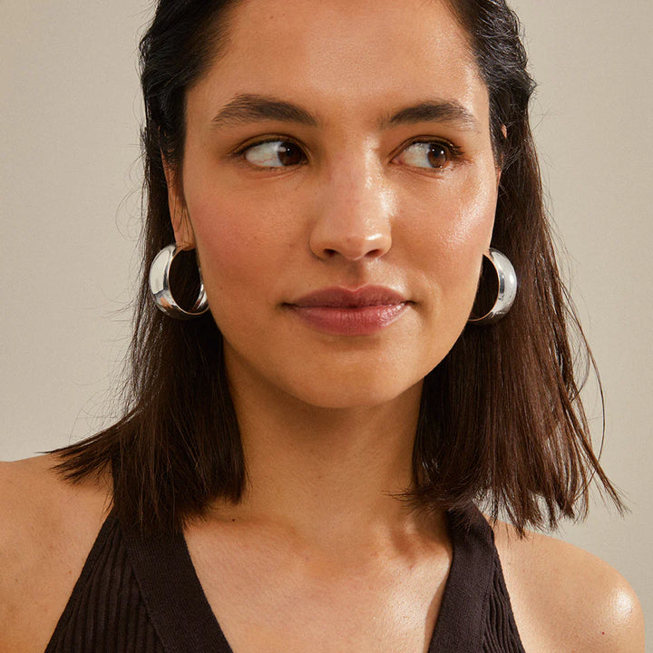 Naia Recycled Mega Chunky Hoops