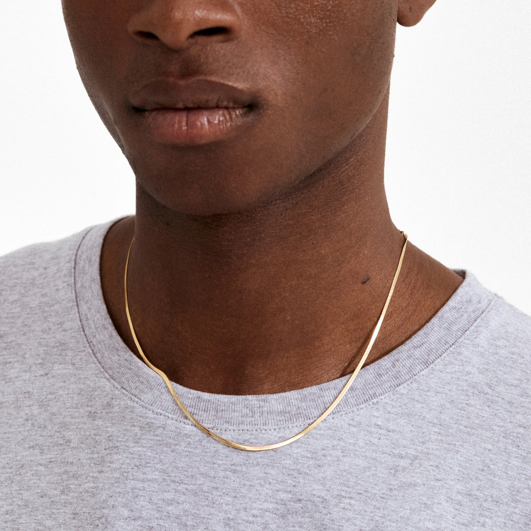 Nikita Herringbone Necklace