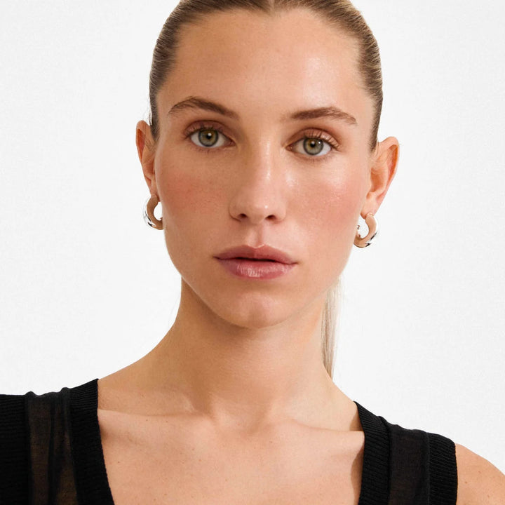 Jennings Recycled Hoop Earrings