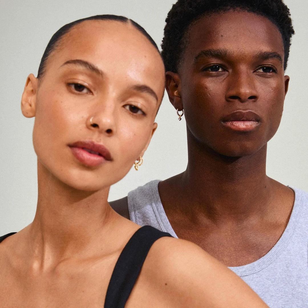 Joa Recycled Crystals Hoop Earrings