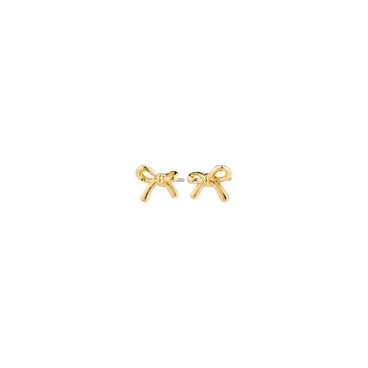Lysandra Recycled Micro Bow Earrings