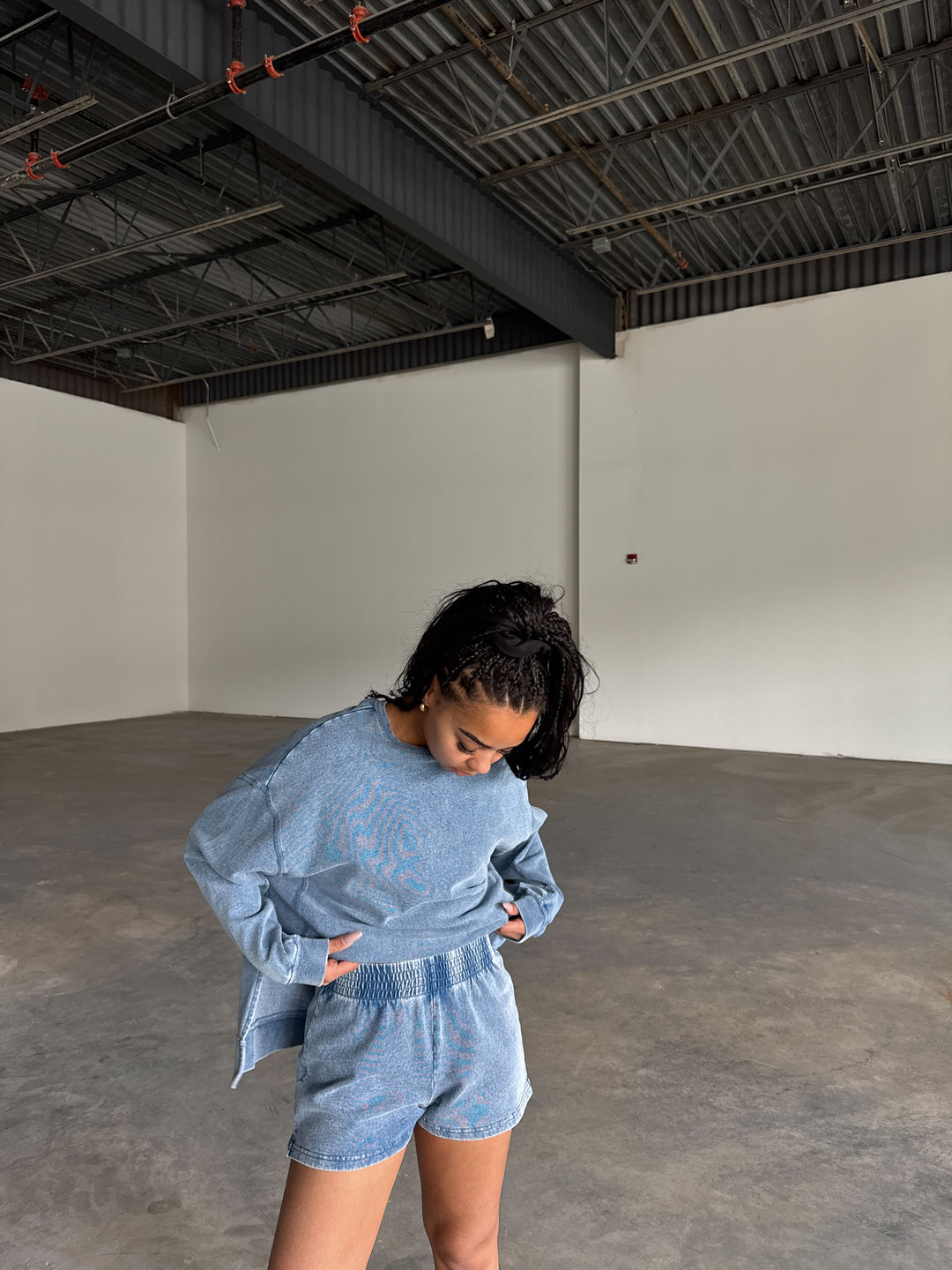 Weekender Knit Denim Short