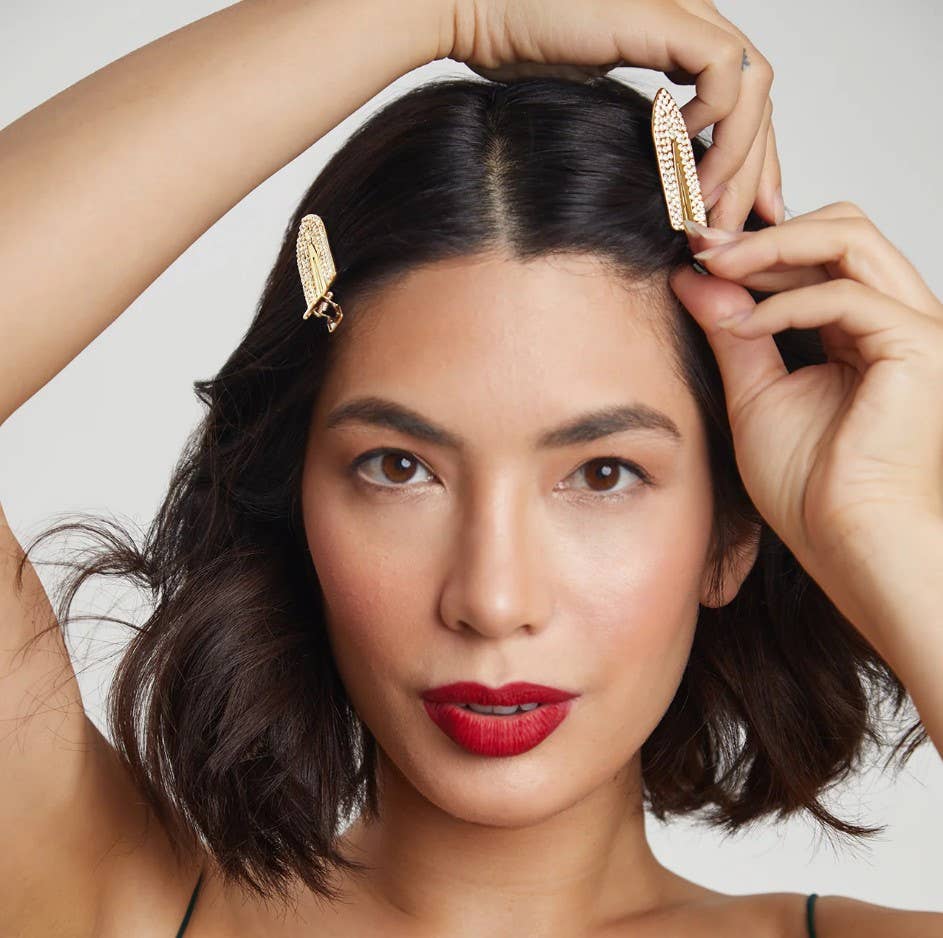 Holiday Gift of Glam Creaseless Clips 2pc Set