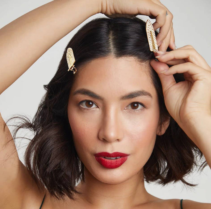 Holiday Gift of Glam Creaseless Clips 2pc Set