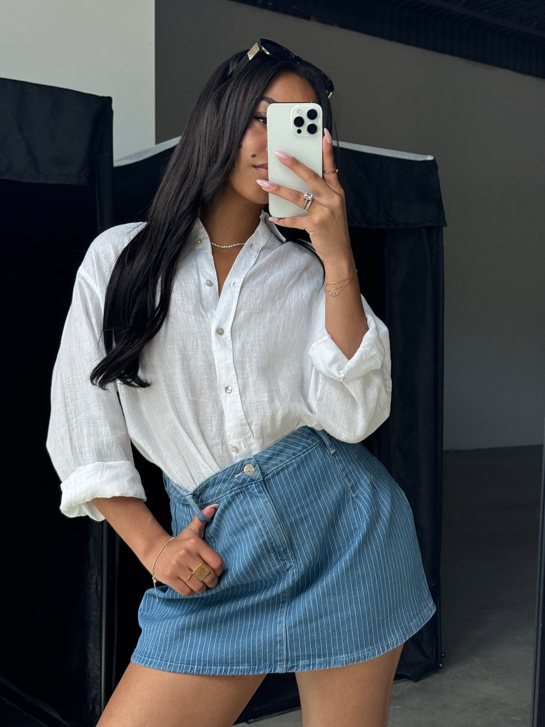 Summer Denim Skirt