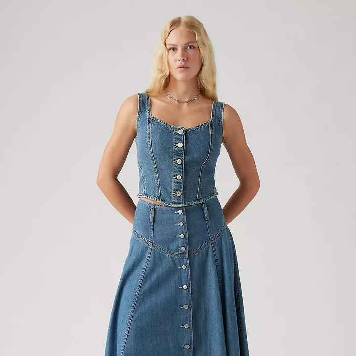 Alani Denim Corset