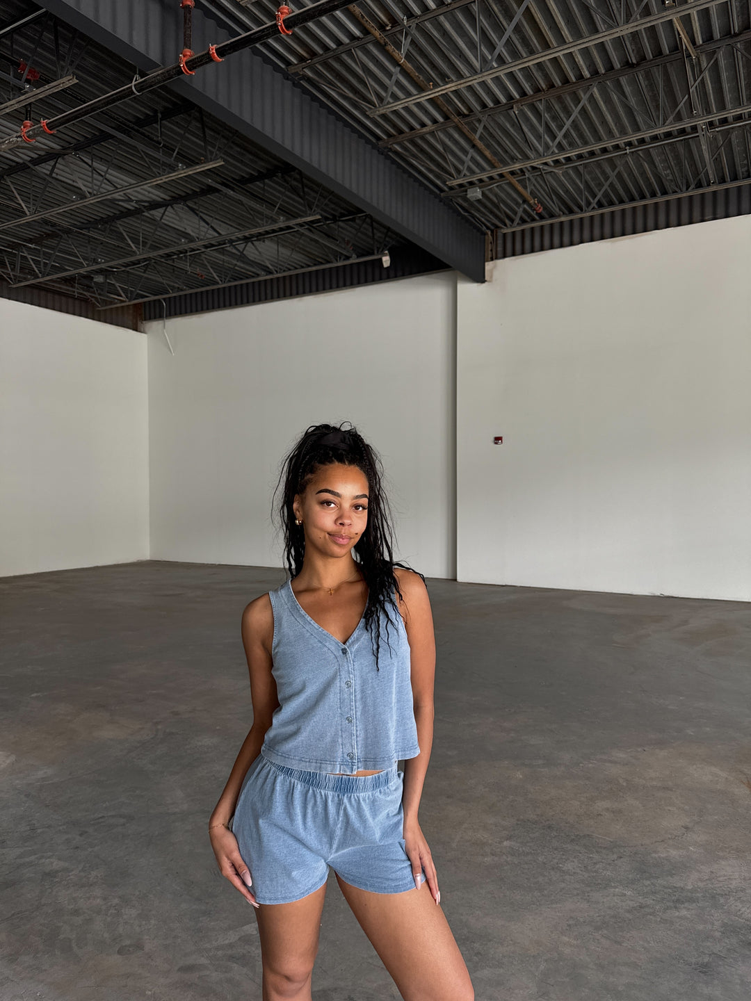 Scout Jersey Denim Short