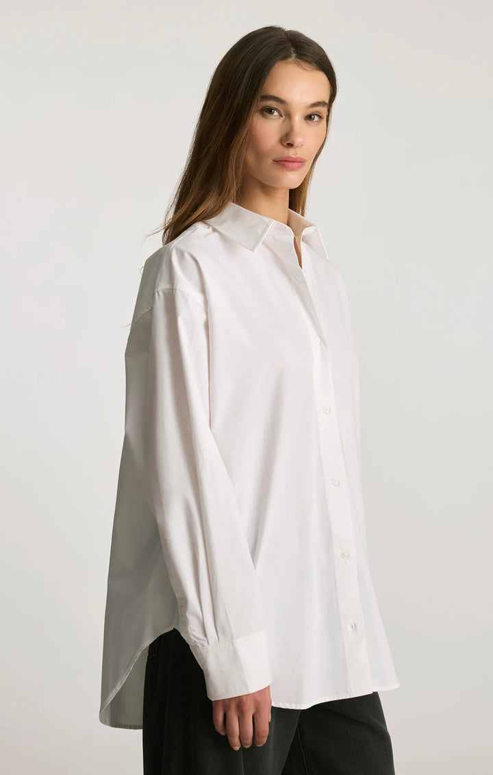 Oversized Button-Up Shirt
