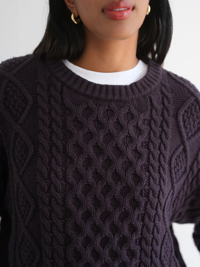 Irish Cable Knit Sweater
