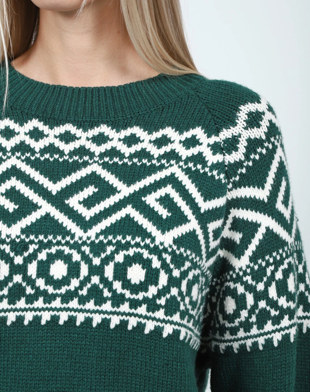 Fair Isle Knit Sweater