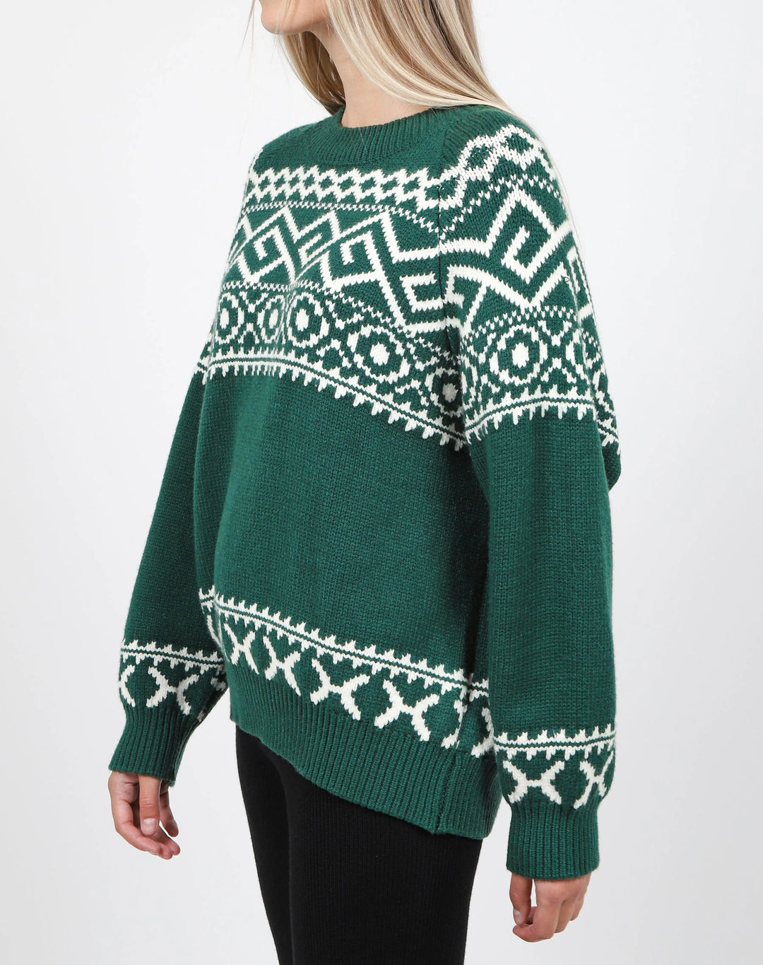 Fair Isle Knit Sweater