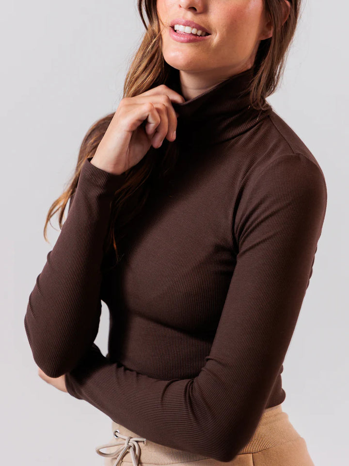 Ribbed Turtleneck