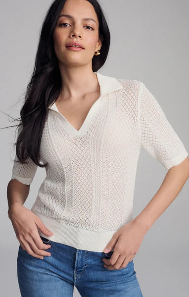 Knit Polo Sweater