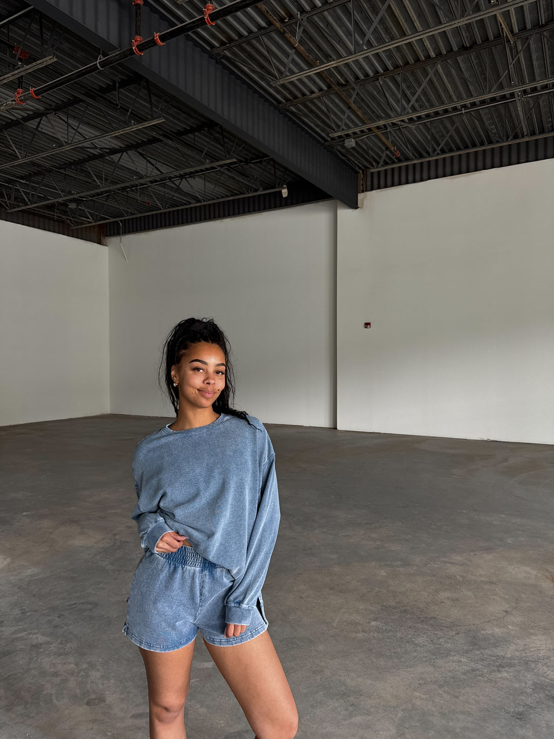 Weekender Knit Denim Short