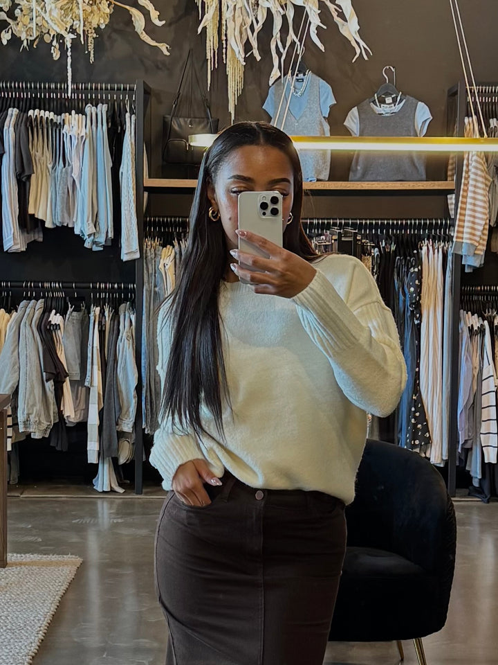 Harlow Mock Neck Sweater