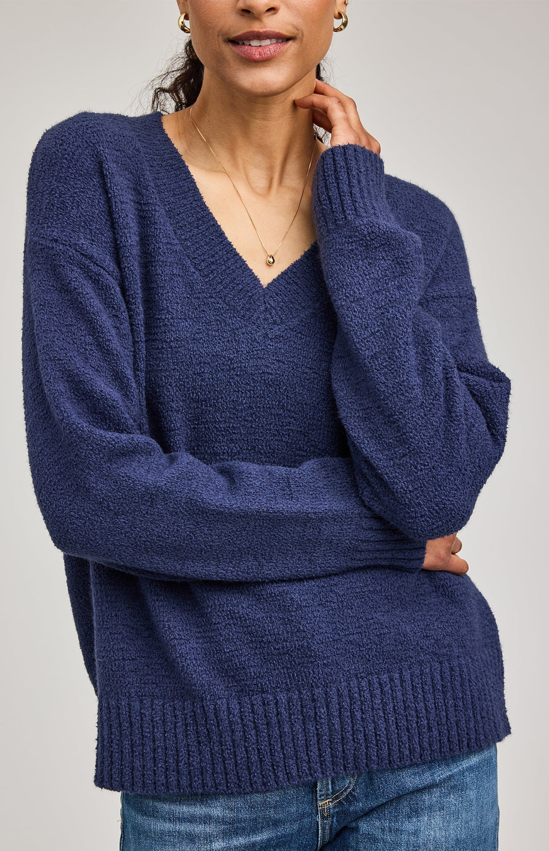 Tilda V-Neck Sweater