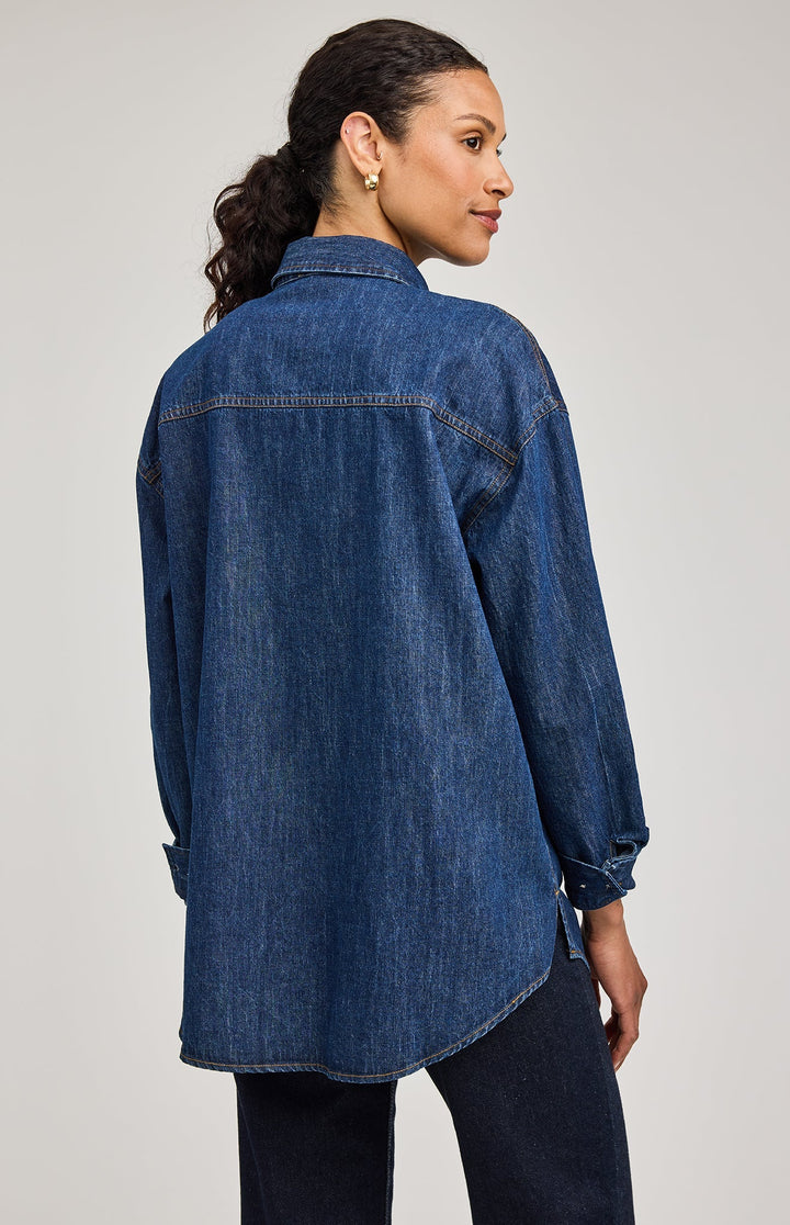 Whitney Denim Button Down Shirt