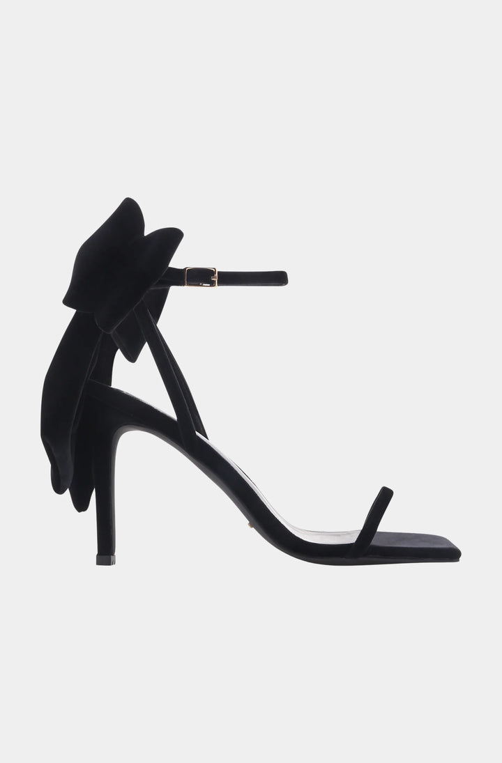 Elesa Velvet Bow Heels