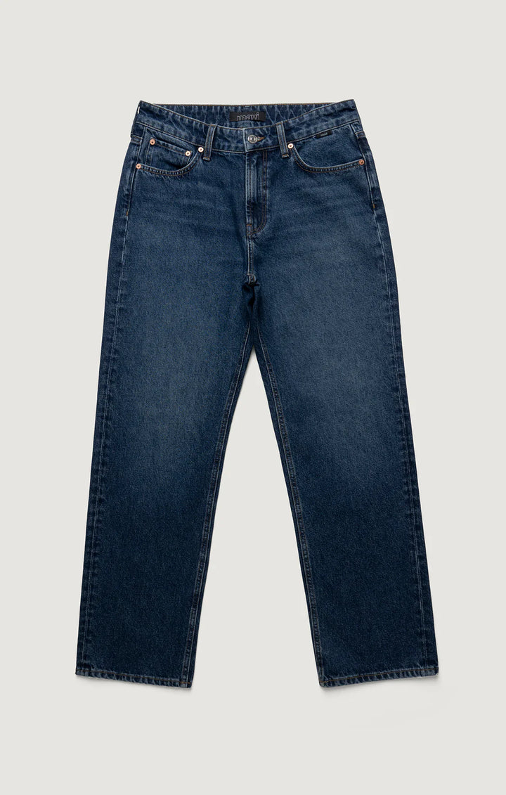 Savannah Straight Leg Jeans Deep Brushed
