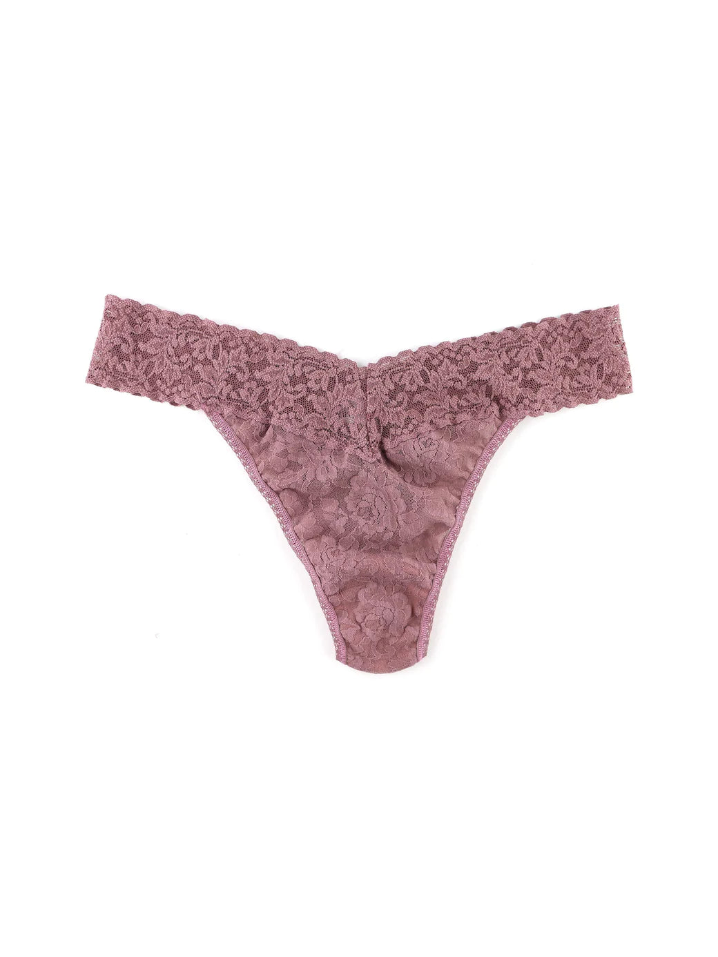 Signature Lace Original Rise Thong