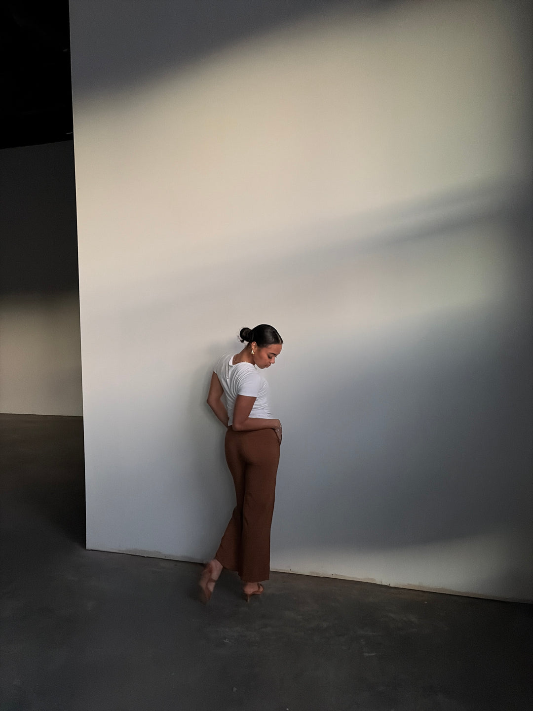 Trinity Barrel Leg Trouser