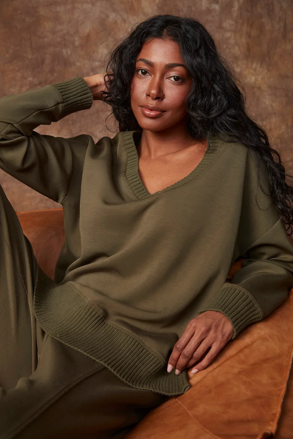 Vixie V-Neck Sweater