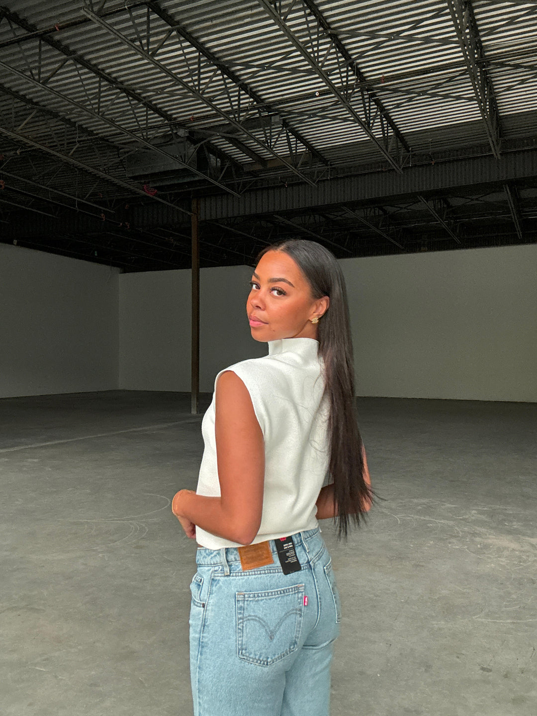 Selby Mockneck Sweater Tank