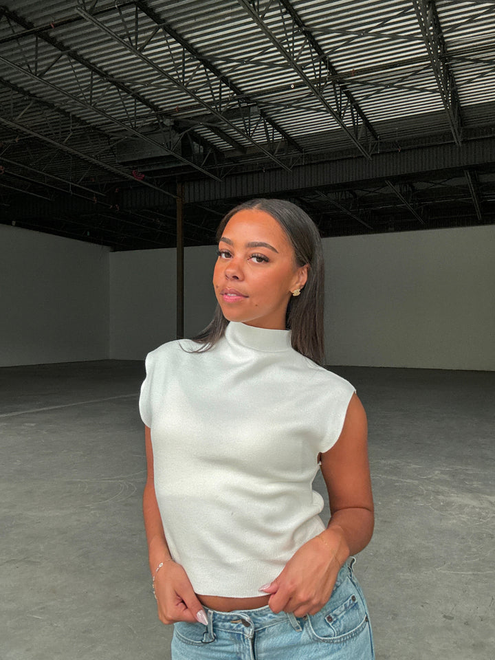 Selby Mockneck Sweater Tank