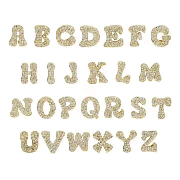 Sparkle Alphabet Pendant