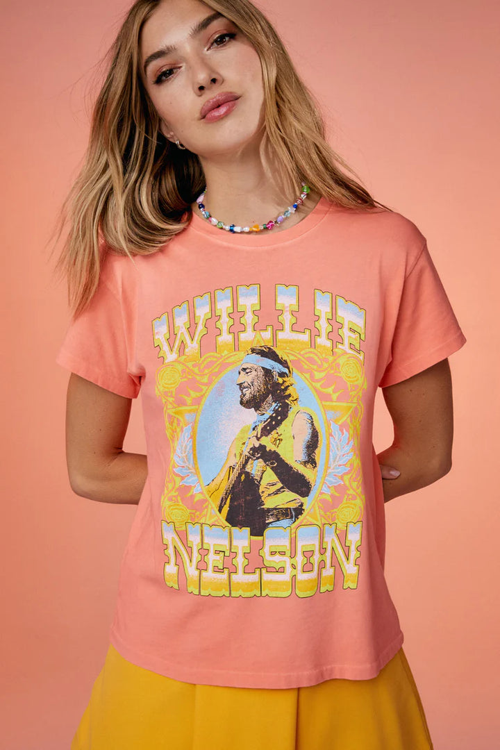 Willie Nelson Outlaw Country Tour Tee